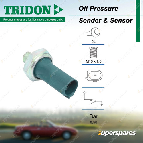 Tridon Oil Pressure Light Switch for Skoda Fabia 5J Roomster 5J Yeti 5L Octavia