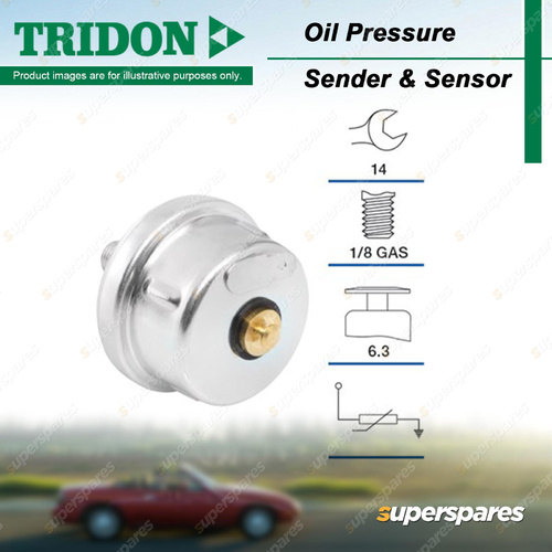 Tridon Oil Pressure Gauge Sensor for Toyota Landcruiser FJ62 FJ80 HZJ80