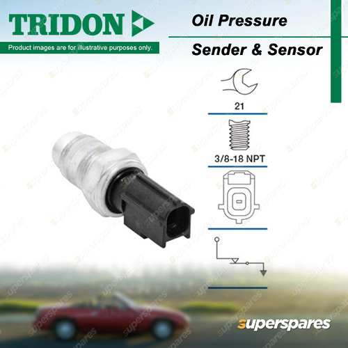 Tridon Oil Pressure Light Switch for Ford Escape ZB 3.0L 2004-2006