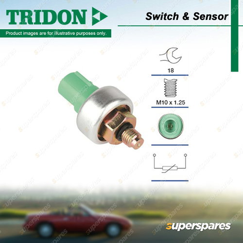 Tridon Power Steering Pressure Switch 2 Pins - Includes Rubber O-Ring
