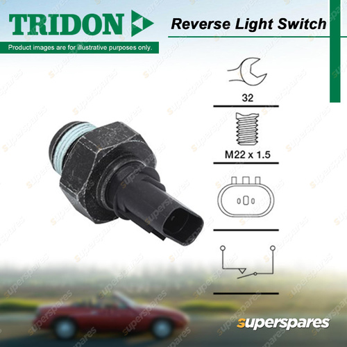 Tridon Reverse Light Switch for Hyundai Accent MC i30 i30cw Elantra FD HD
