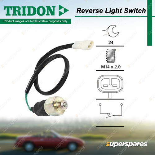 Tridon Reverse Light Switch for Mazda 121 DA DB 1.3L 1.5L SOHC 8V 16V