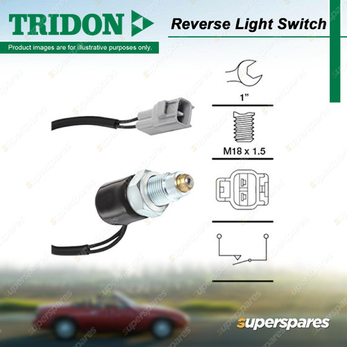 Tridon Reverse Light Switch for Lexus IS250 GSE20 IS250C GSE20 LX470 UZJ100