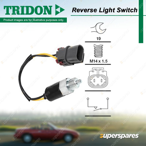 Tridon Reverse Light Switch for HSV Astra LD 1.8 SV 1800 18LE 1987-1989
