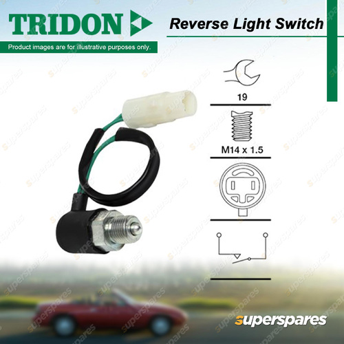 Tridon Reverse Light Switch for Toyota HiAce RZH103 RZH113 2.4L 1989-1998