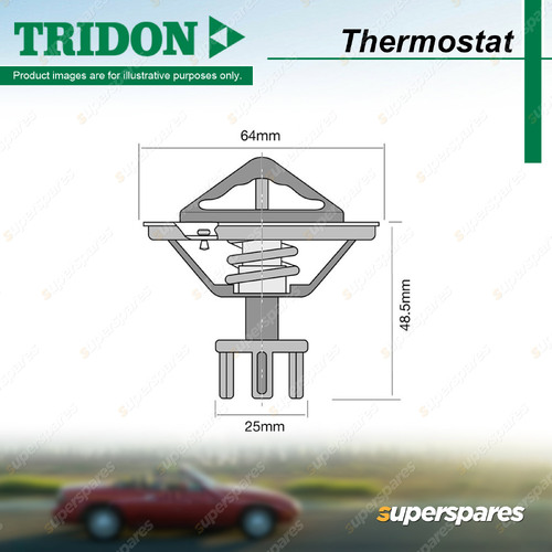 Tridon High Flow Thermostat for Holden Commodore VL 3.0L 1986-1988 71 Degree