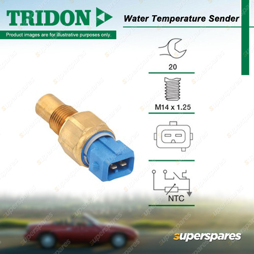 Tridon Water Temperature Warning Switch for Citroen Xantia XM Berlingo M49