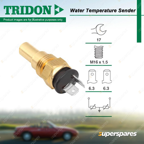 SOHC 8V 4M40 TRIDON WATER TEMP FOR Mitsubishi Triton 04/03-01/07 2.8L Diesel