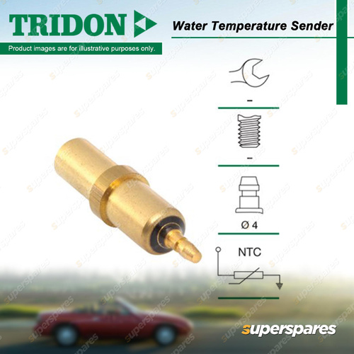 Tridon Water Temperature Sender for Nissan Patrol MQ G60 Pulsar Silvia Cabstar