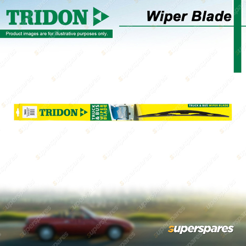 Tridon Wiper Blade 32In Truck and Bus - Metal Rail Natural Rubber Refill