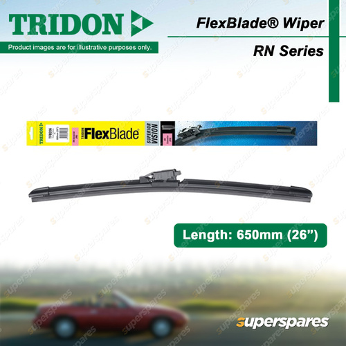 Tridon FlexBlade Wiper Blade RN Series 26In - Natural Synthetic Rubber