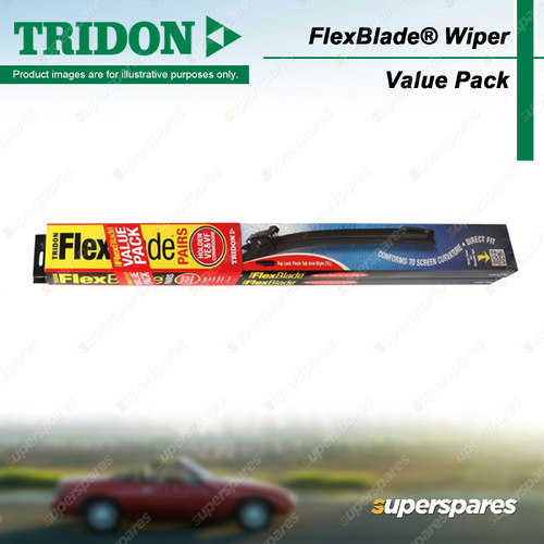 Tridon FlexBlade Wiper Blade Value Pack for Holden Commodore VE-VF