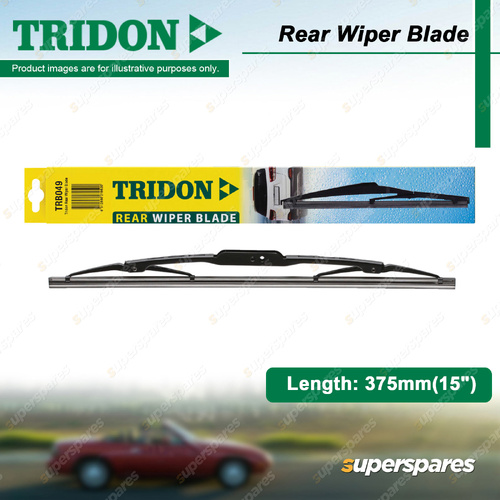 Tridon Rear Wiper Blade Conventional Blade 375mm - Direct OE Replacement