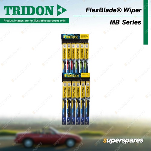 Tridon FlexBlade Windshield Wiper Blade Top Selling - Modular Double Tier