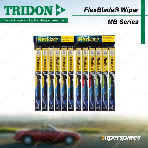 Tridon FlexBlade Windshield Wiper Blade Top Selling - Modular Single Tier
