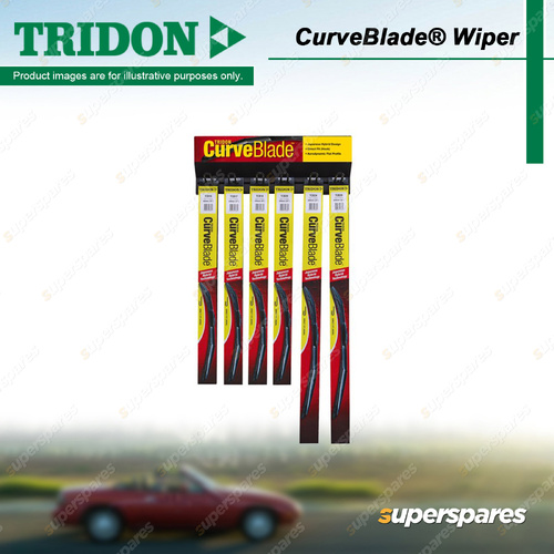 Tridon CurveBlade Windshield Wiper Blade Top Selling - Modular Single Tier