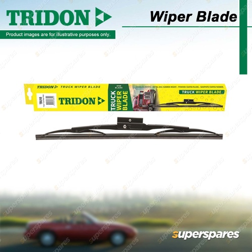 Tridon 450mm 18in Truck Wiper Blade - Metal Rail Natural Rubber Refill