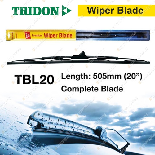 Tridon Driver Side Complete Wiper Blade 20" for Ssangyong Musso Rexton