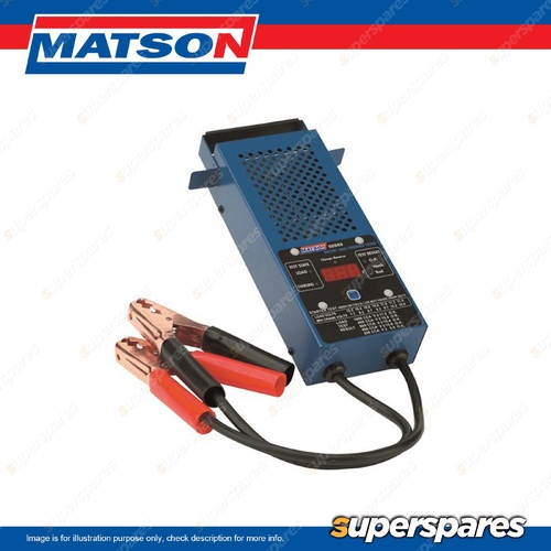 Matson Digital Battery Load Tester - 100 Amp Load Tester for 12V Batteries Only
