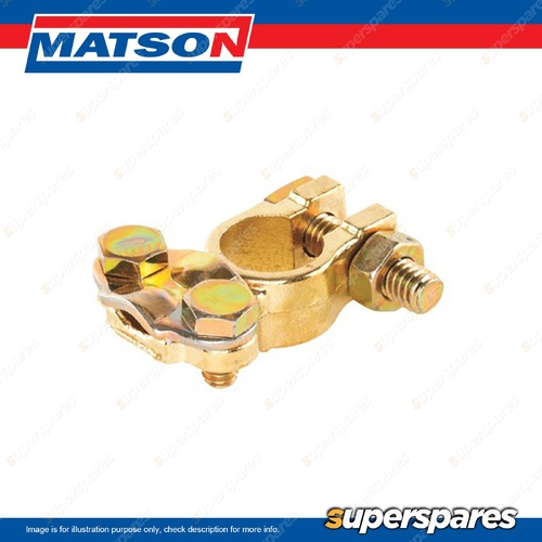Matson Universal HD Battery Terminal - Saddle Type Up to 105mm2 Cable Box of 5