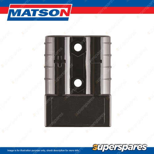 Matson Black Anderson Style Connector and Lugs - 8AWG 2 Pins 50Amp/8mm2