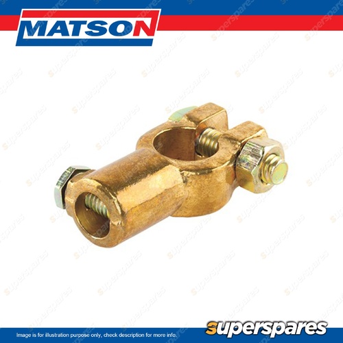 Matson Universal HD Battery Terminal - Solderless Up to 65mm2 Cable Box of 100