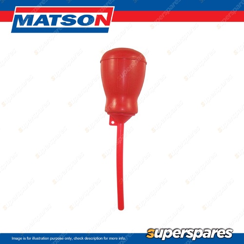 Matson Battery Filler with Spout - Fully Insulated Thick Gauge Pressed Metal
