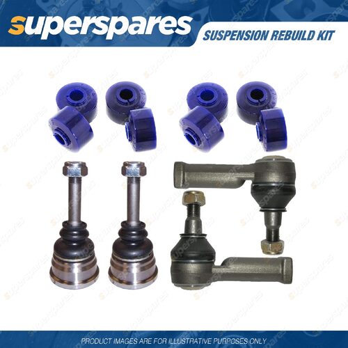 Ball Joint Tie Rod End Sway Bar Bush Rebuild Kit for Holden Commodore VN VP VL