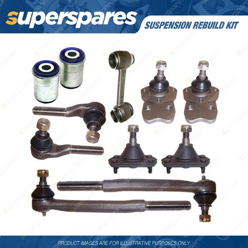 Ball Joint Idler Arm Tie Rod End & Bush Rebuild Kit for Ford Falcon XW XY 69-72