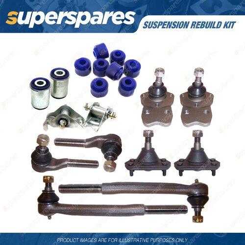 Ball Joint Tie Rod End Control Arm Bush Saddle Rebuild Kit for Ford Falcon XW XY