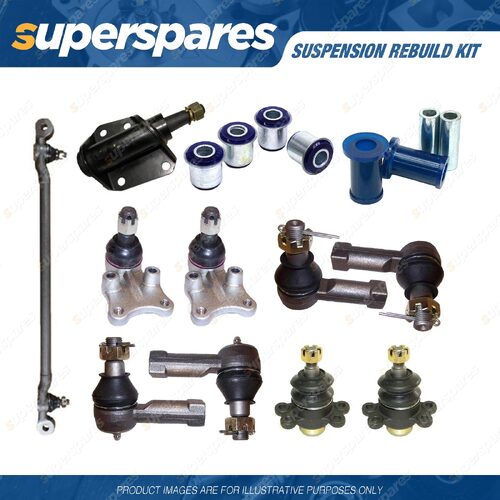 Ball Joint Idler Tie Rod End Drag Link & Bush Kit for Holden Rodeo TFR 88-93