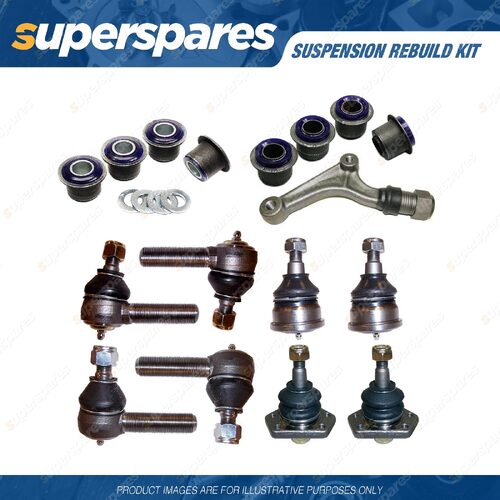 Ball Joint Idler Arm Tie Rod End & Bush Rebuild Kit for Holden H Series HK HT HG