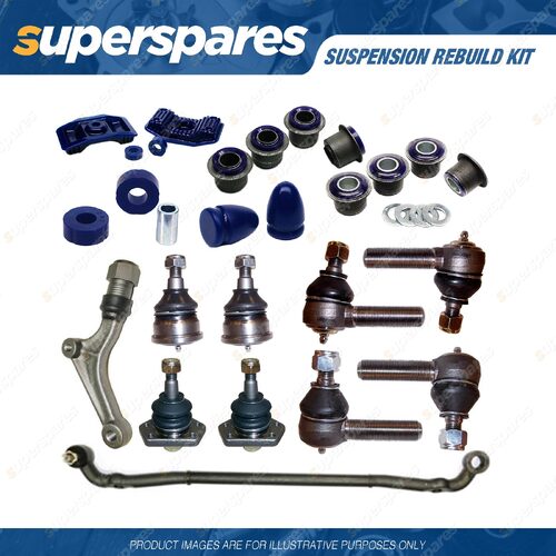 Ball Joint Idler Tie Rod End Drag Link Bump Control Bush Kit for Holden HK HT HG