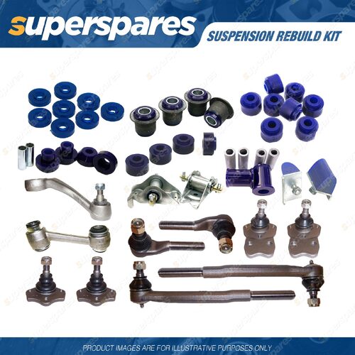 Ball Joint Idler Pitman Tie Rod End Saddle Bush Kit for Ford Falcon XE XF Manual