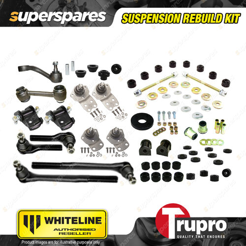 Front Whiteline Suspension Rebuild Kit for Ford Falcon XW XY 6/8CYL 9/1966-1972