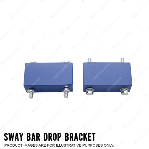 Trupro Front Sway Bar Drop Brackets for Toyota Landcuiser FZJ80 2"-4" Lift