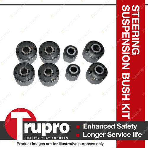 Trupro F Radius Arm+Panhard Rod Bush Kit For Toyota Landcruiser 76 78 79 80 105