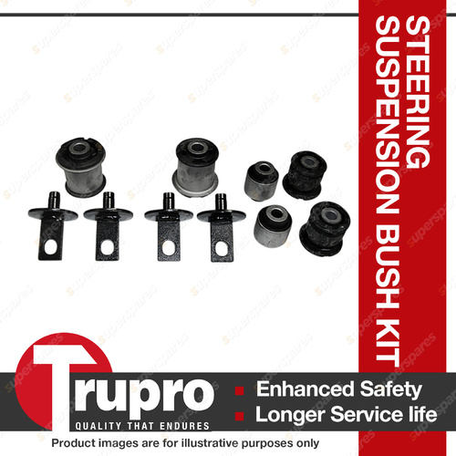 Trupro Rear Control Arm Lower Inner + Knuckle Bush Kit For Honda Civic EP ES EU