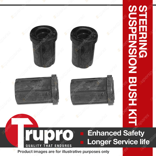 Trupro Rear Shackle Bush Kit For Toyota Hilux 2WD - IFS Front RN30 31 40 41 85