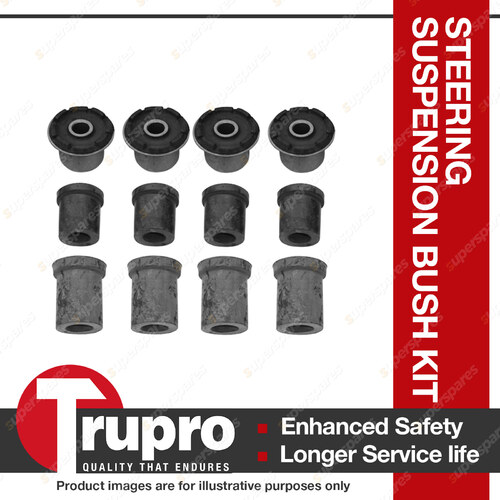 Trupro Rear Spring Bush Kit for Ford Ranger 2WD PJ PK 2006-2011 12pcs in