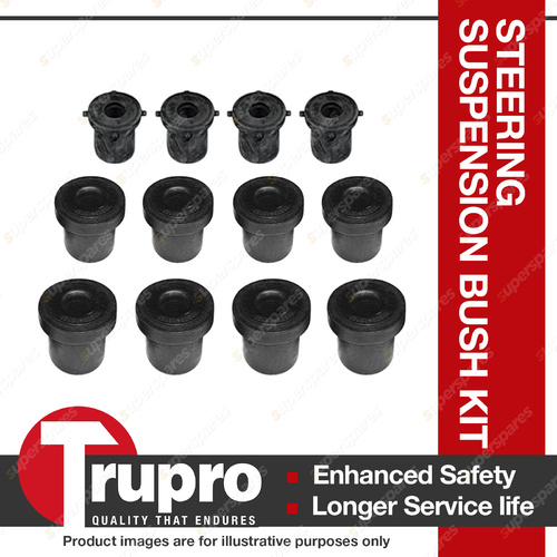 Trupro Rear Spring Bush Kit For Toyota Landcruiser 76 78 79 7/09-on