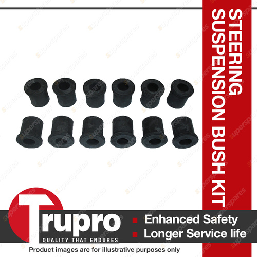 Trupro Rear Spring Bush Kit For Holden Rodeo KB40 2WD 4WD 79-80 Complete