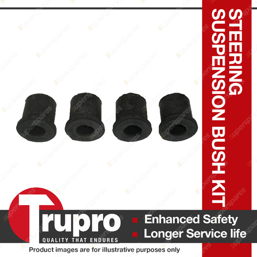 Trupro Rear Spring Front Eye Bush Kit For Holden Rodeo KB40 2WD 4WD 79-80