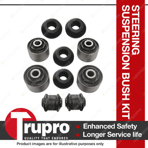 Trupro Rear Trailing Arm+Panhard Rod Bush Kit For Mitsubishi Pajero NH NJ NK NL