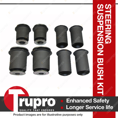 Front Control Arm Upper Inner + Lower Inner Bush Kit For Landcruiser Prado 150