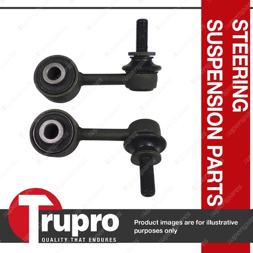 Pair Trupro Front Sway Bar Links for Toyota Landcruiser GRJ VDJ UZJ 200R 2007-On