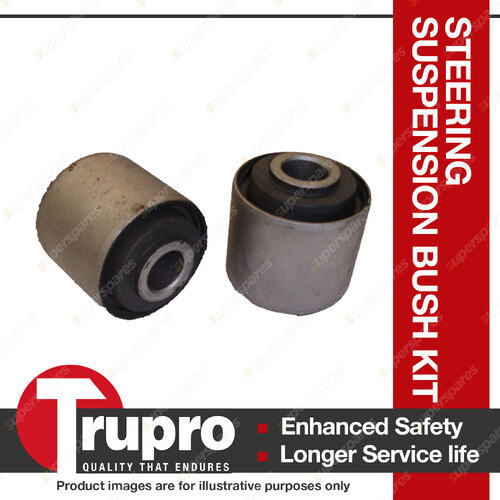 Trupro Rear Trailing Arm Lower Bush Kit For Toyota Landcruiser 80 105 Series