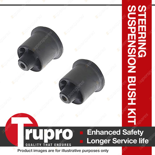 Trupro Rear Beam Axle Bush Kit for Nissan Micra K13 10/2010-12/2017