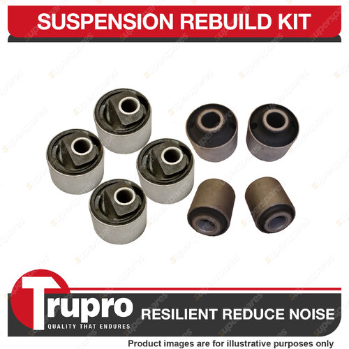 Front Bush Kit 2 Degree Castor Correction for Toyota Landcruiser 80 105 90-07