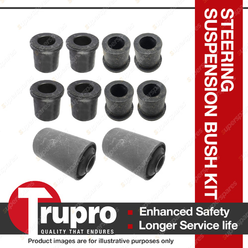 10 Pcs of Trupro Rear Leaf Spring Bush Kit for Isuzu D-Max TFS 3.0L 2008-2012